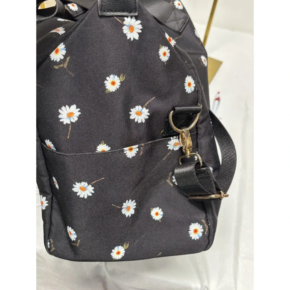 Alice + Olivia FABFITFUN ‎ Overnight Duffle Bag Weekender Daisy Floral Print